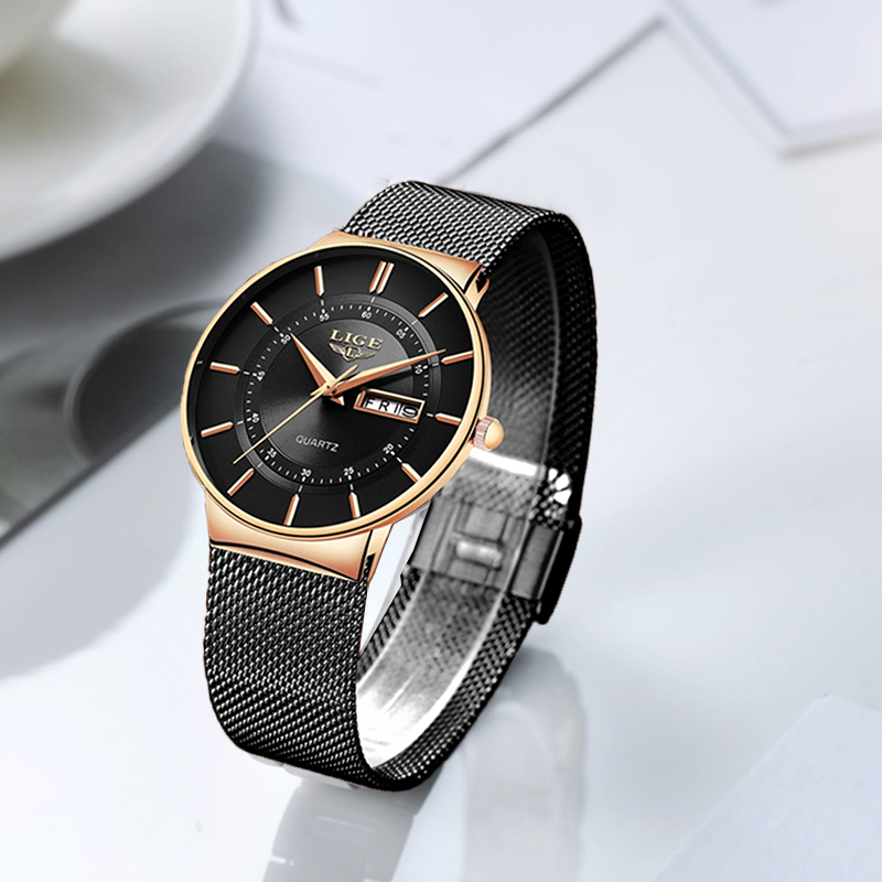 LIGE Women Watches Luxury Bran – Luxury Watch Green recenzja i cena