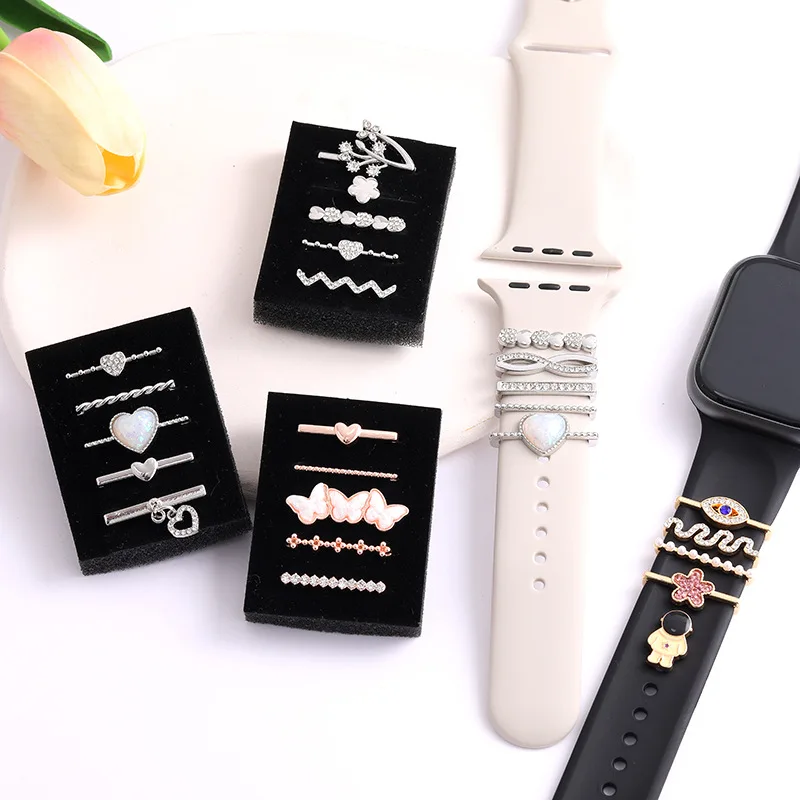 Fashion Strap Decorative Ring  – Luxury Watch Apple Bands recenzja i cena