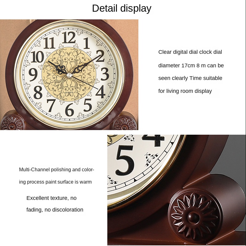 Desktop Table Clock Retro Sile – Luxury Watch Europe recenzja i cena