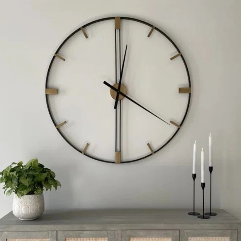 Large Luxury Silent Wall Clock – Luxury Watch Europe recenzja i cena