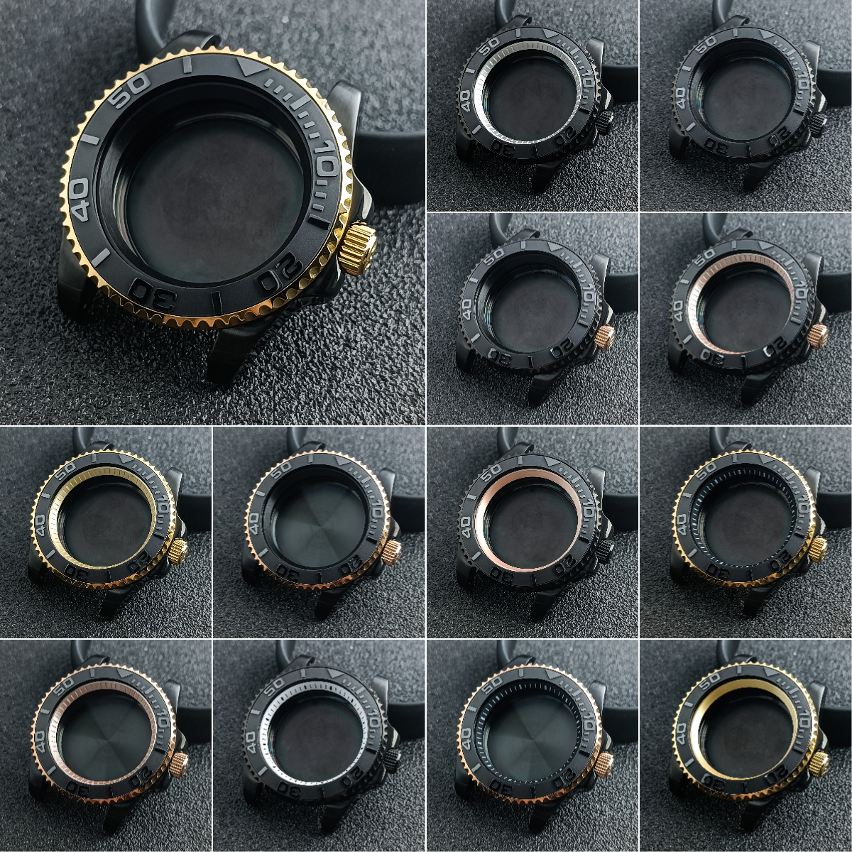 NH35 Case 40.5mm black gold/ro – Bronze Case Watch recenzja i cena