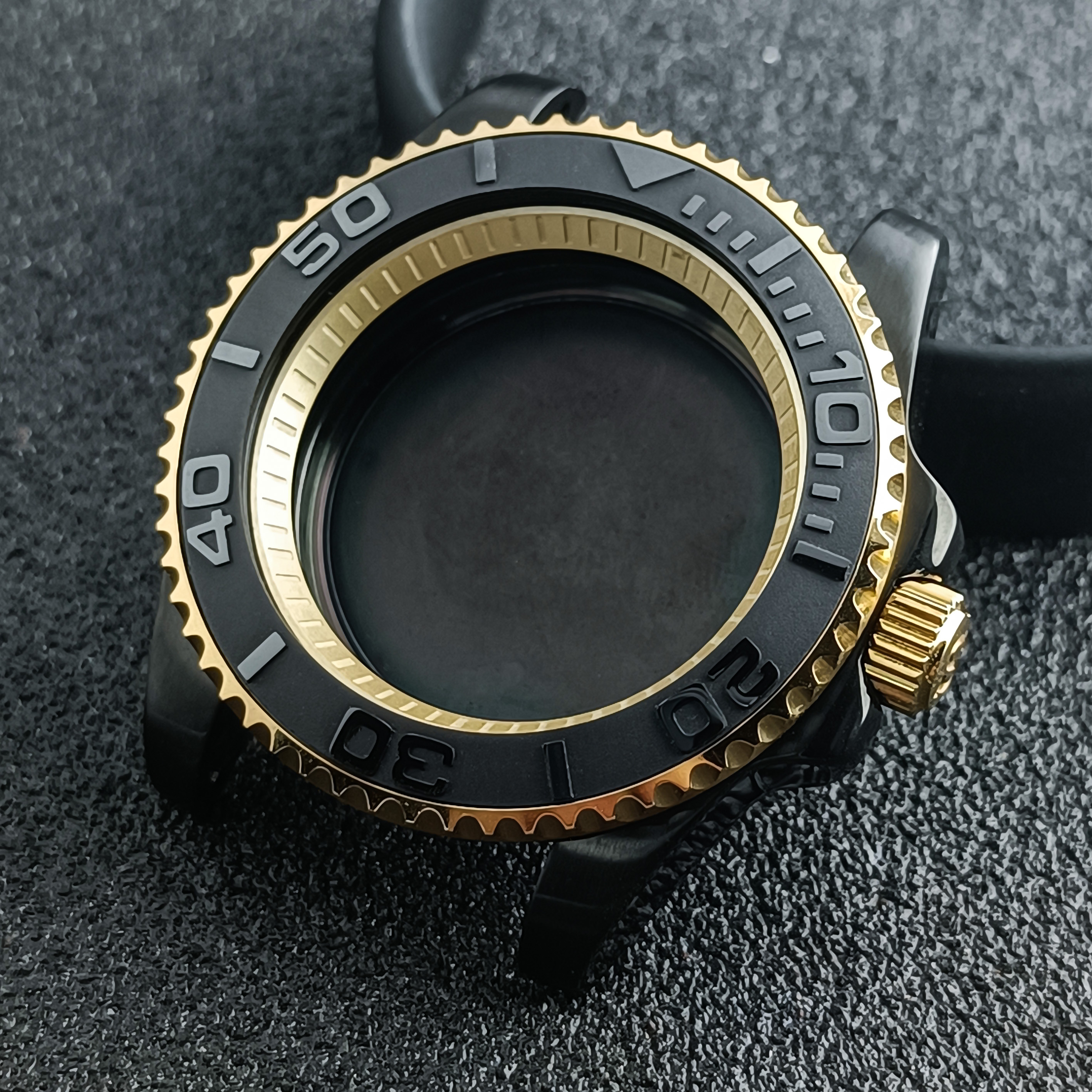 NH35 Case 40.5mm black gold/ro – Bronze Case Watch recenzja i cena