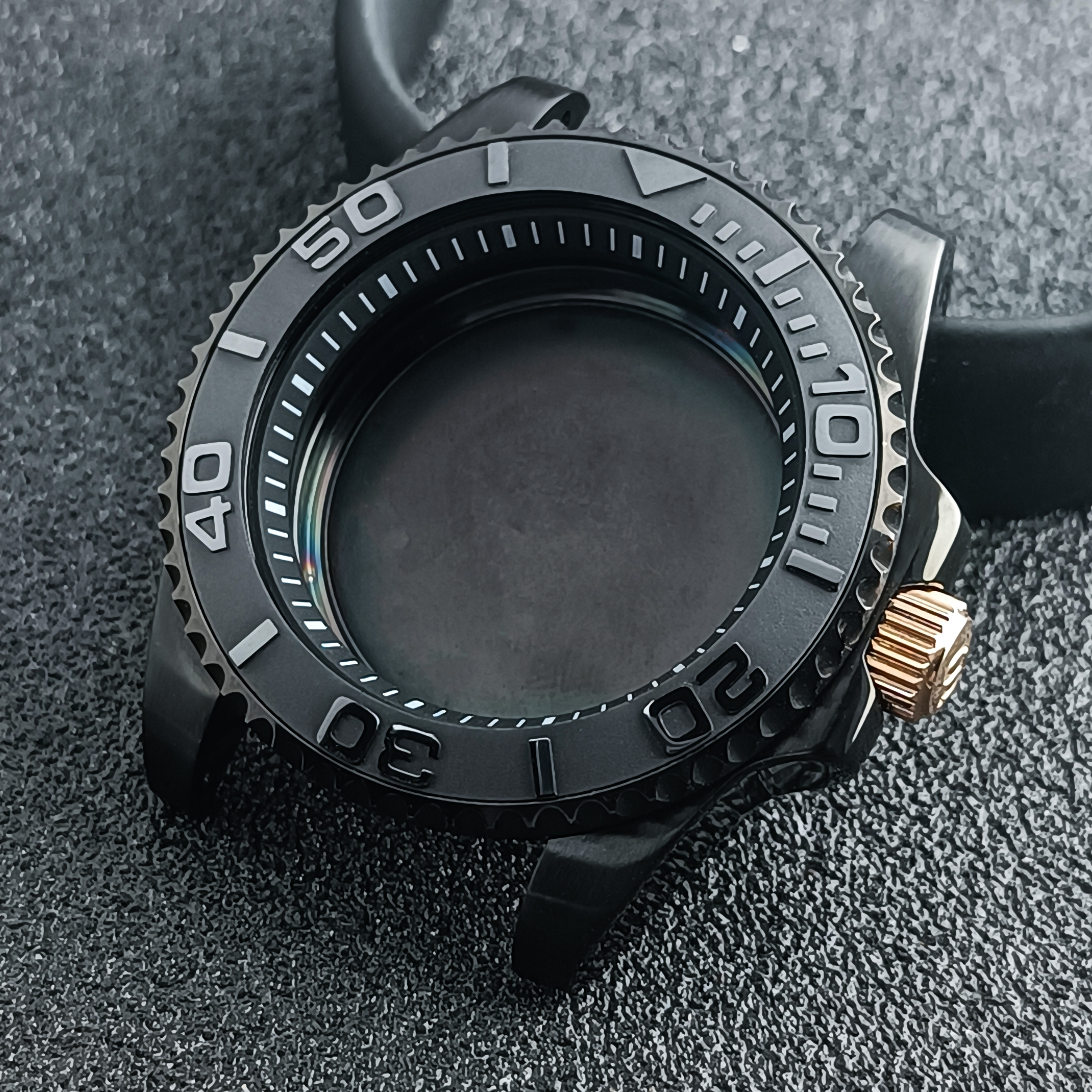 NH35 Case 40.5mm black gold/ro – Bronze Case Watch recenzja i cena