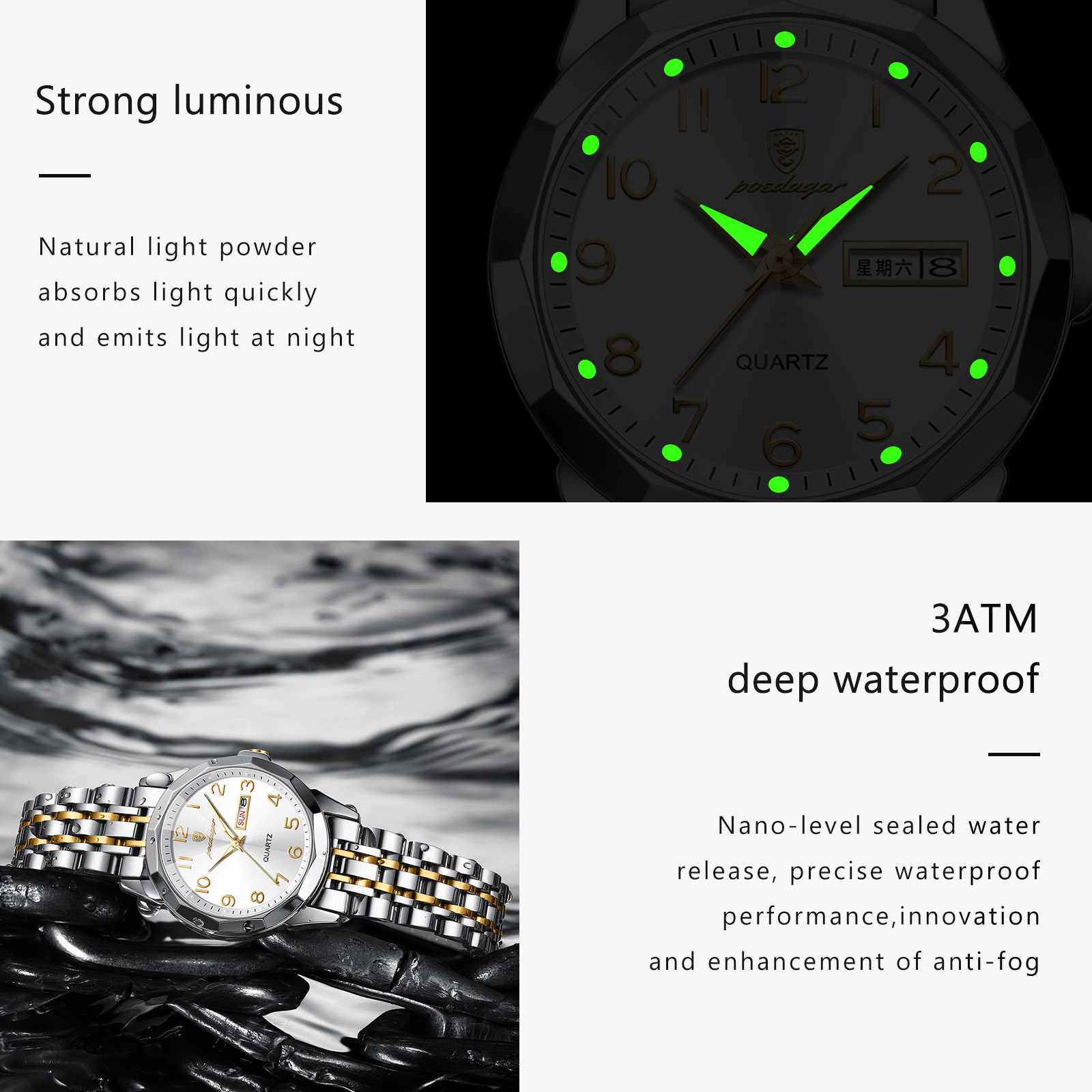 POEDAGAR Elegant Ladies Watche – Luxury Watch Cartier recenzja i cena
