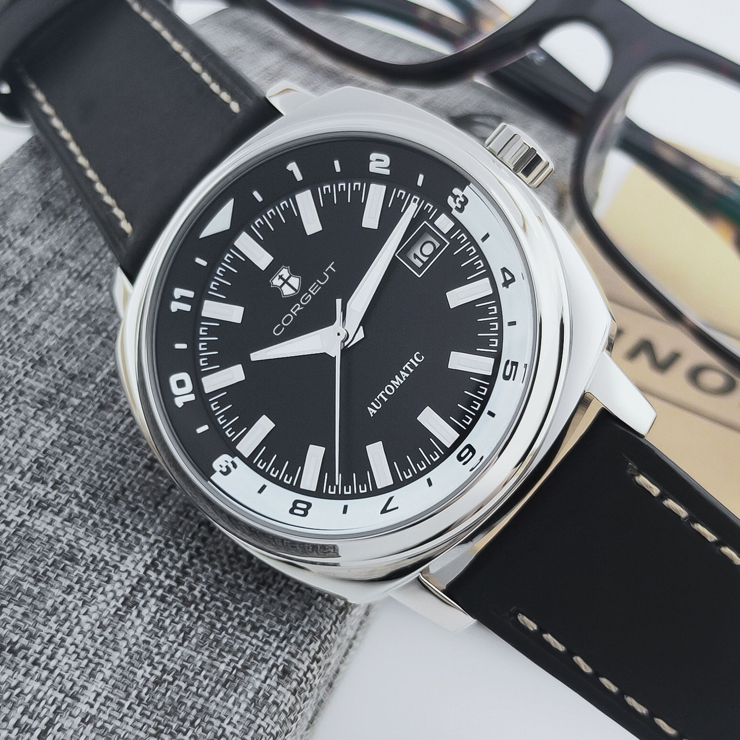 CUSTOM 42MM Stainless Steel Sa – Luxury Watch Wallpaper recenzja i cena