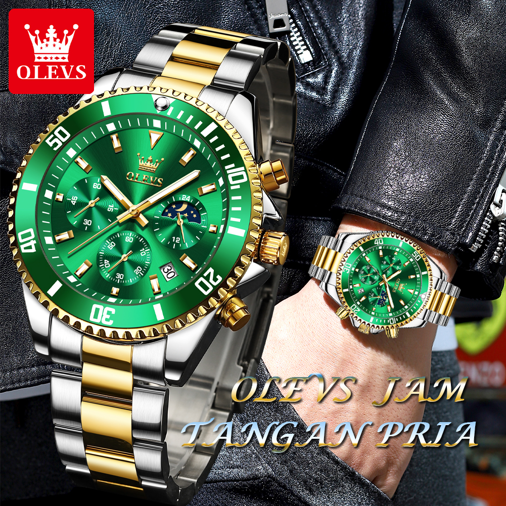 OLEVS Men's Watches Top Brand  – Luxury Watch Cartier recenzja i cena