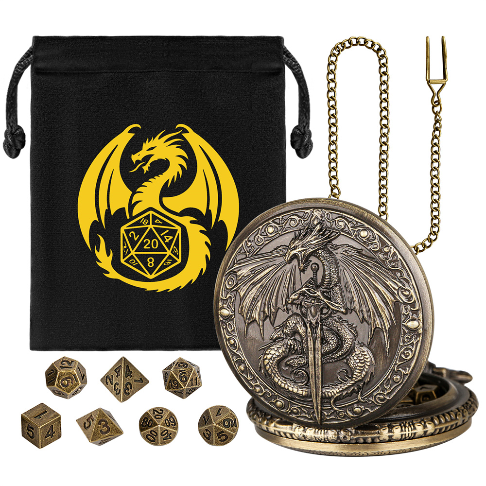 Bronze/Grey Black Sword Dragon – Bronze Case Watch recenzja i cena