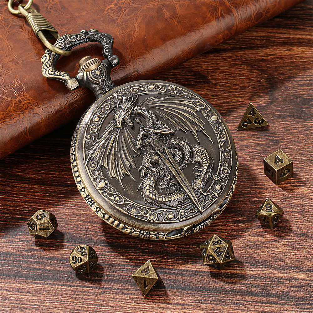 Bronze/Grey Black Sword Dragon – Bronze Case Watch recenzja i cena