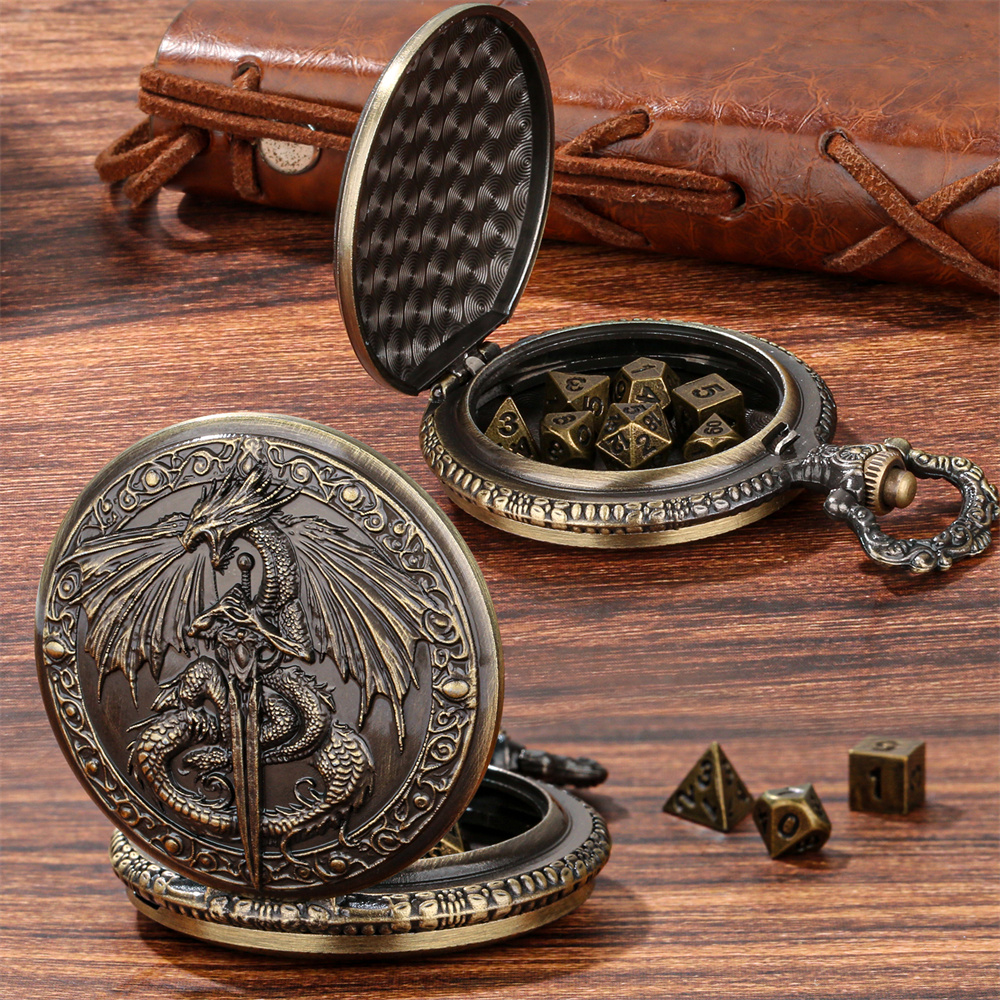 Bronze/Grey Black Sword Dragon – Bronze Case Watch recenzja i cena
