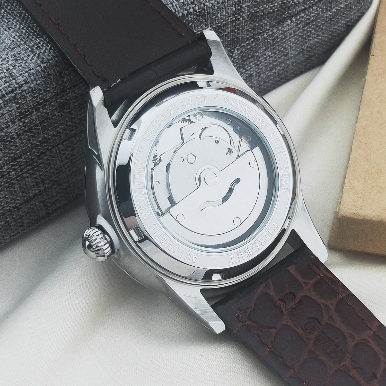 CUSTOM Logo 41mm MIYOTA8215 Au – Luxury Watch Wallpaper recenzja i cena