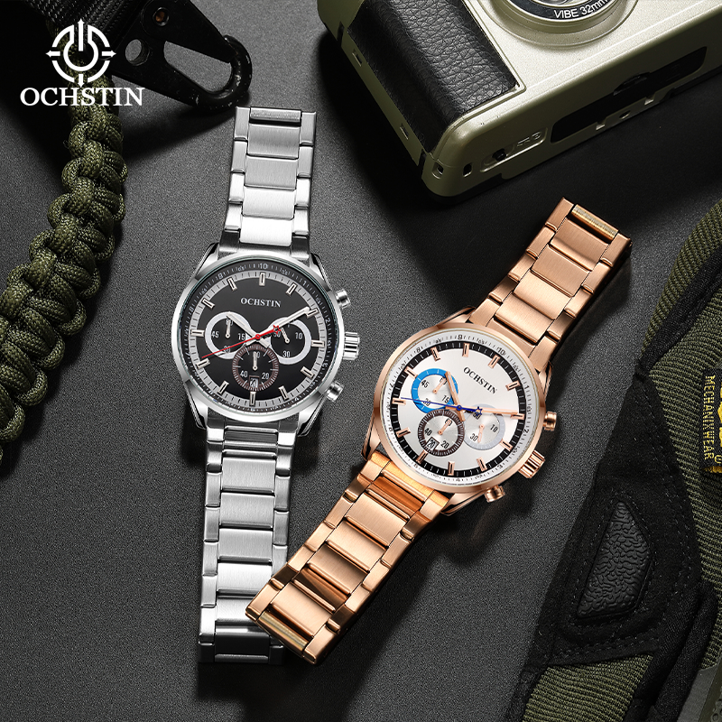 OCHSTIN Men's Stainless Steel  – Luxury Watch G Shock recenzja i cena