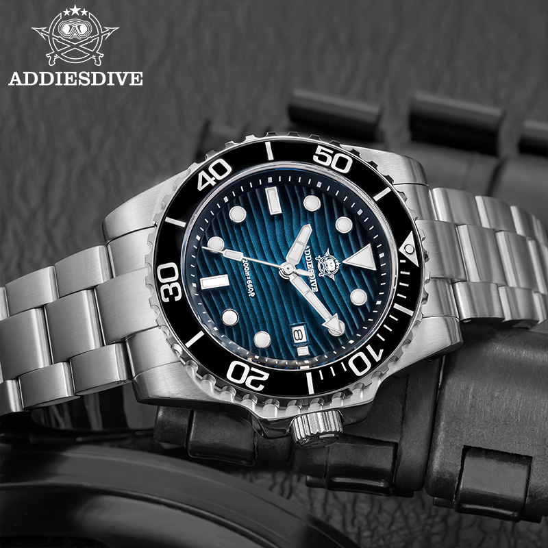 ADDIESDIVE Men's 2115 Quartz W – Luxury Watch Green recenzja i cena