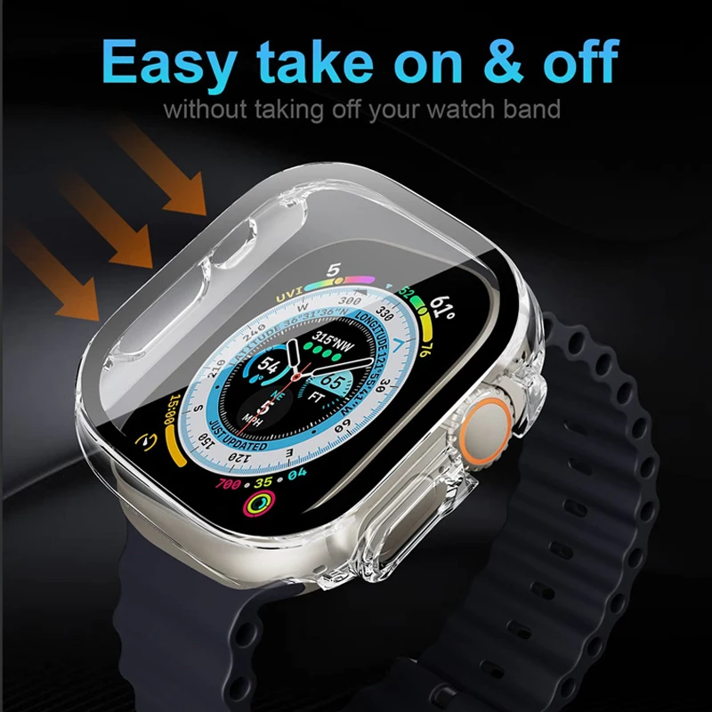 Glass+case For Apple Watch Ult – Luxury Watch Apple Bands recenzja i cena