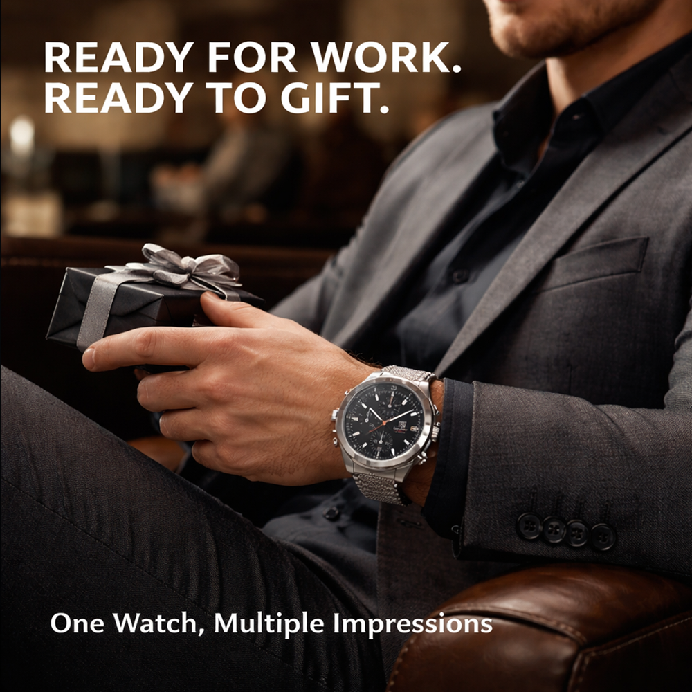 BENYAR Top Luxury Brand Men's  – Luxury Watch Green recenzja i cena